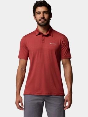 Columbia Parsons Point Polo férfi galléros póló piros színben 1