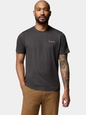 Columbia Parsons Point Short Sleeve Back Graphic Tee férfi rövid ujjú sport póló fekete színben 1