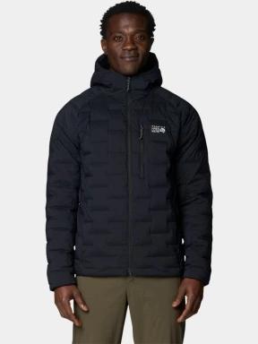 Mountain Hardwear StretchDown™ Hooded Jacket férfi pehelykabát fekete színben 1