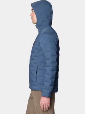 Mountain Hardwear StretchDown™ Hooded Jacket férfi pehelykabát kék színben 3