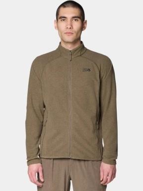 Mountain Hardwear Microchill™ Jacket férfi polár pulóver barna színben 1