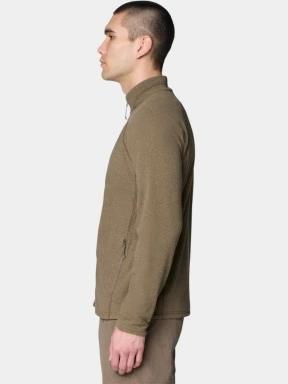 Mountain Hardwear Microchill™ Jacket férfi polár pulóver barna színben 3