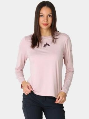 Columbia Parsons Point Long Sleeve Graphic Tee női hosszú ujjú póló rózsaszín színben 1