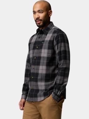 Columbia Pitchstone Stretch Flannel férfi hosszú ujjú ing fekete színben 3