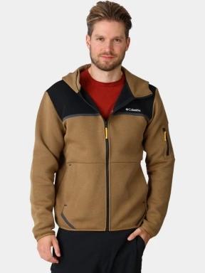 Columbia Agate Rock Hoodie férfi kapucnis pulóver oliva színben 1