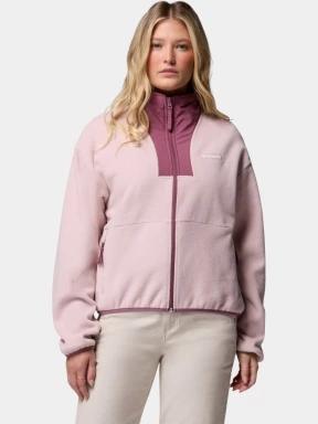 Columbia Sequoia Grove II Full Zip női polár pulóver rózsaszín színben 1