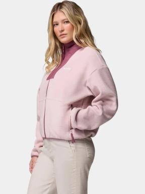 Columbia Sequoia Grove II Full Zip női polár pulóver rózsaszín színben 3