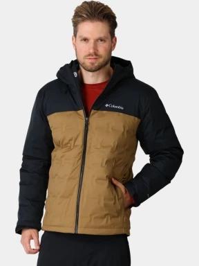 Columbia Grand Trek IV Down Hooded Jacket férfi pehelykabát oliva színben 1