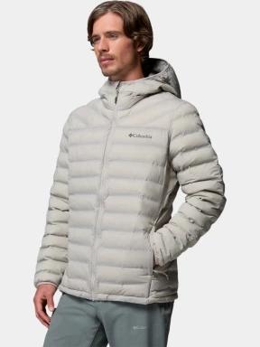 Columbia Terwilliger Trail Heat Seal Hooded Jacket férfi steppelt átmeneti kabát szürke színben 3