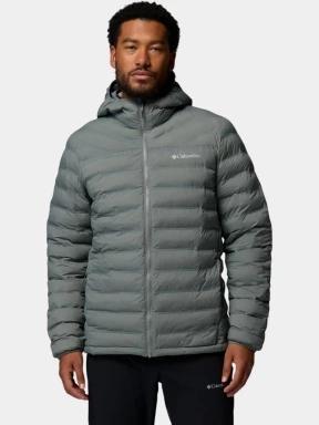 Columbia Terwilliger Trail Heat Seal Hooded Jacket férfi steppelt átmeneti kabát zöld színben 1