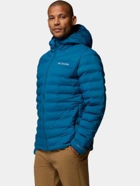Columbia Terwilliger Trail Heat Seal Hooded Jacket férfi steppelt átmeneti kabát kék színben 3