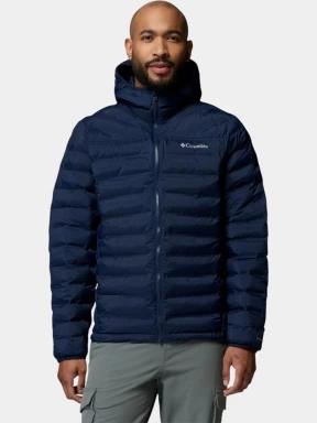 Columbia Terwilliger Trail Heat Seal Hooded Jacket férfi steppelt átmeneti kabát sötétkék színben 1