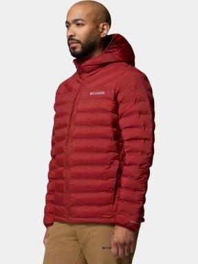 Columbia Terwilliger Trail Heat Seal Hooded Jacket férfi steppelt átmeneti kabát piros színben 3