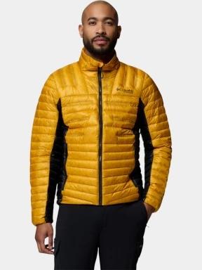 Columbia Endevour Mountain Down Jacket férfi pehelykabát narancssárga színben 1