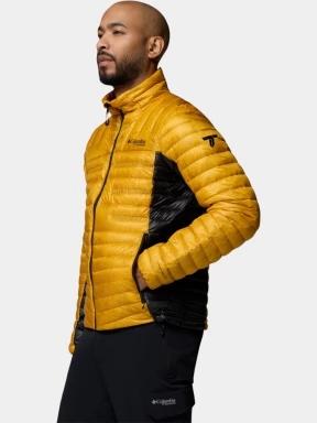 Columbia Endevour Mountain Down Jacket férfi pehelykabát narancssárga színben 3