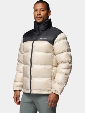 Columbia Street Heights Heat seal Down Puffer férfi pehelykabát homok színben 3