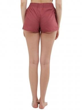 Fundango Elderberry Boardshort női beach short piros színben 3