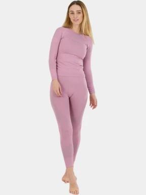 Fundango Seamless Baselayer Set női aláöltöző szett rózsaszín színben 1