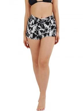 Fundango Elderberry Boardshort női beach short fekete színben 1