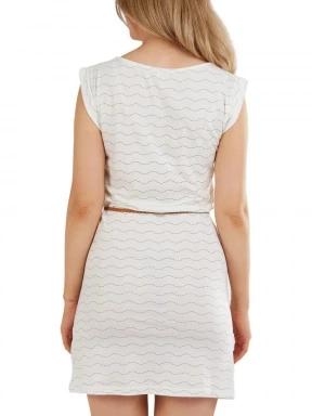 Fundango Sagitta Dress női ruha fehér színben 3