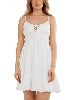 Fundango Sarah Mono Dress női ruha fehér színben 1