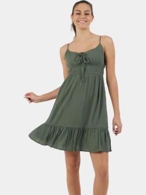 Fundango Sarah Mono Dress női ruha oliva színben 1