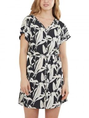 Fundango Palmetta Dress női ruha fekete színben 1