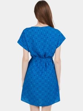 Fundango Palmetta Dress női ruha kék színben 3