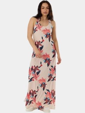 Fundango Penelope Dress női maxiruha homok színben 1