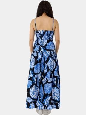 Fundango Paradise Maxi Dress női maxiruha sötétkék színben 3