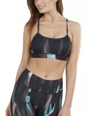 Fundango Cane Mid Support Sportbra női sportmelltartó multikolor színben 1