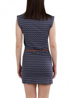 Fundango Sagitta Dress női ruha sötétkék színben 3