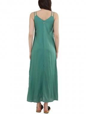 Fundango Helena Dress női ruha zöld színben 3