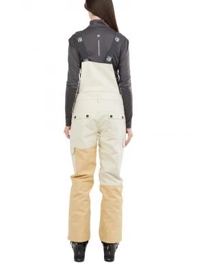 Fundango Sakura Bib Pants női sínadrág sárga színben 3