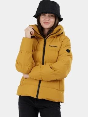 Fundango Amber Padded Jacket női steppelt átmeneti kabát sárga színben 1