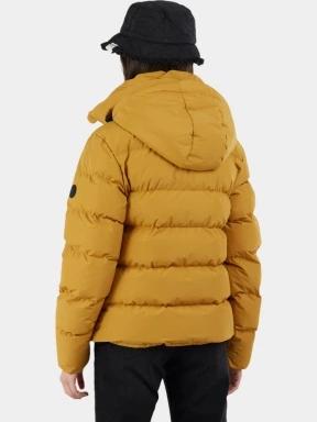 Fundango Amber Padded Jacket női steppelt átmeneti kabát sárga színben 3