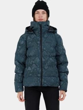 Fundango Amber Padded Jacket női steppelt átmeneti kabát zöld színben 1