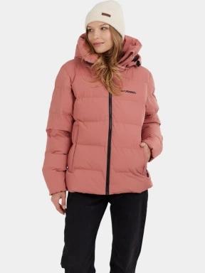 Fundango Amber Padded Jacket női steppelt átmeneti kabát rózsaszín színben 1