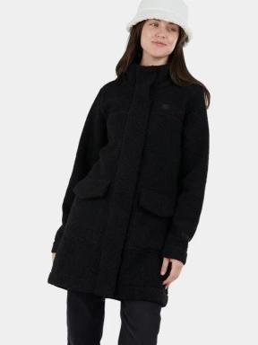 Fundango Elle Fleece Jacket női átmeneti kabát fekete színben 1