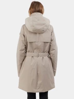Fundango Charlotte Trenchcoat női ballonkabát homok színben 3