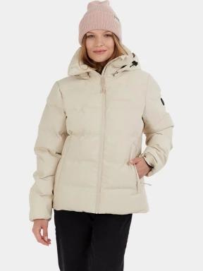 Fundango Mirabelle Padded Jacket női steppelt átmeneti kabát homok színben 1