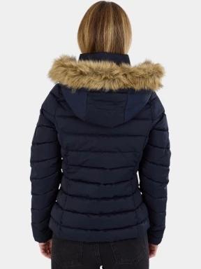 Fundango Urban Lite Jacket női steppelt átmeneti kabát sötétkék színben 3