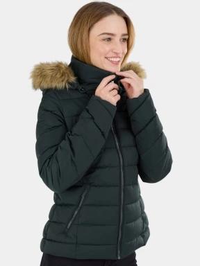 Fundango Urban Lite Jacket női steppelt átmeneti kabát oliva színben 1