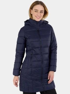 Fundango Lunel Padded Jacket női steppelt átmeneti kabát sötétkék színben 1