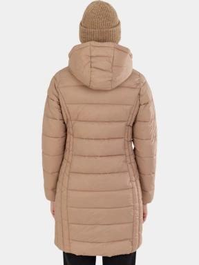Fundango Lunel Padded Jacket női steppelt átmeneti kabát barna színben 3
