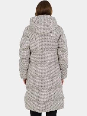 Fundango Cosycoat Long Padded Jacket női steppelt télikabát multikolor színben 3