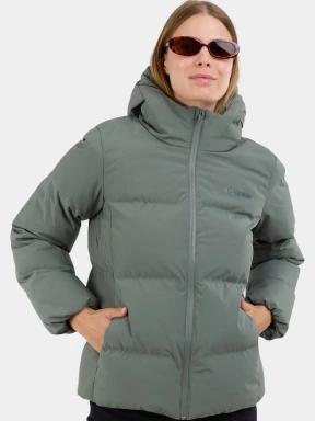 Fundango Everwind Padded Jacket női steppelt télikabát zöld színben 1