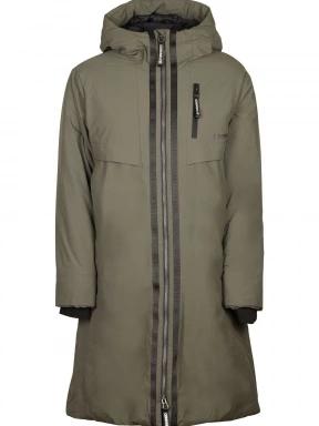 Fundango Carya Parka Jacket női utcai kabát oliva színben 1