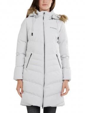 Fundango Puppis Padded Jacket női télikabát szürke színben 1