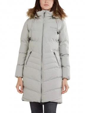Fundango Puppis Padded Jacket női télikabát szürke színben 1